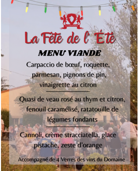 MENU VIANDE -       25...